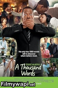 A Thousand Words (2018) Hollywood Hindi Dubbed poster