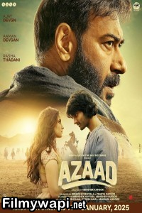 Azaad (2025) Hindi Movie poster