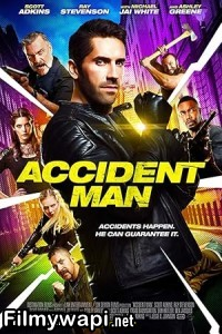 Accident Man (2018) Hollywood Hindi Dubbed poster