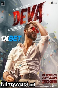 Deva (2025) Hindi Movie poster
