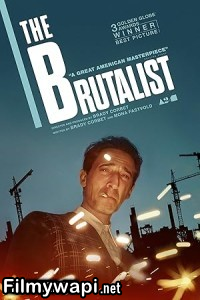 The Brutalist (2024) Hollywood Hindi Dubbed poster