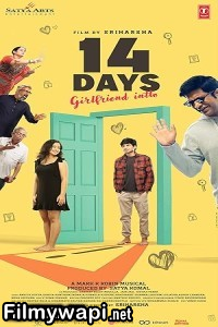 14 Days Girlfriend Intlo (2025) Hindi Dubbed Movie poster