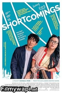 Shortcomings (2023) Hollywood Hindi Dubbed poster