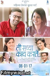 Ti Saddhya Kay Karte (2017) Marathi Movie poster