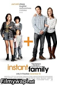Instant Family (2018) Hollywood Hindi Dubbed poster