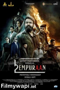 L2 Empuraan (2025) Hindi Dubbed poster