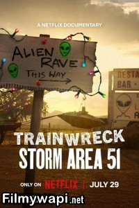 Trainwreck Storm Area 51 (2025) Season 1 Hindi Web Series poster
