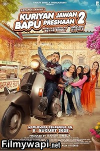 Kuriyan Jawan Baapu Preshaan 2 (2025) Punjabi Movie poster