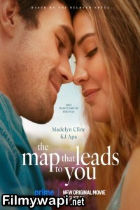 The Map That Leads To You (2025) Hollywood Hindi Dubbed poster