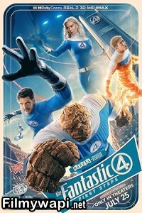 The Fantastic Four First Steps (2025) Hollywood Hindi Dubbed