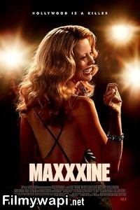 Maxxxine (2024) Hollywood Hindi Dubbed poster