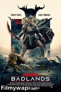 Predator Badlands (2025) Hollywood Hindi Dubbed poster