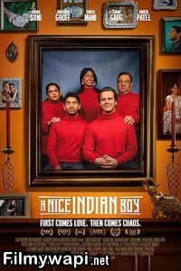A Nice Indian Boy (2025) Hollywood Hindi Dubbed poster