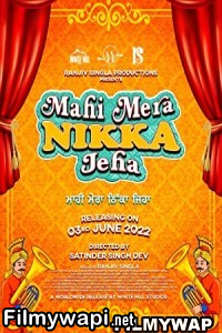 Mahi Mera Nikka Jeha (2022) Punjabi Movie poster