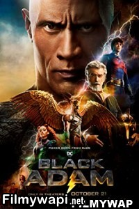 Black Adam (2022) Hindi Dubbed poster