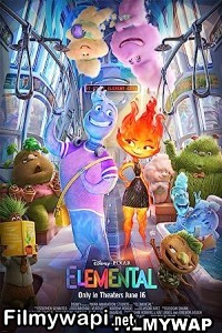 Elemental (2023) Hindi Dubbed poster