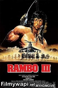 Rambo First Blood 3 (1988) Hindi Dubbed poster